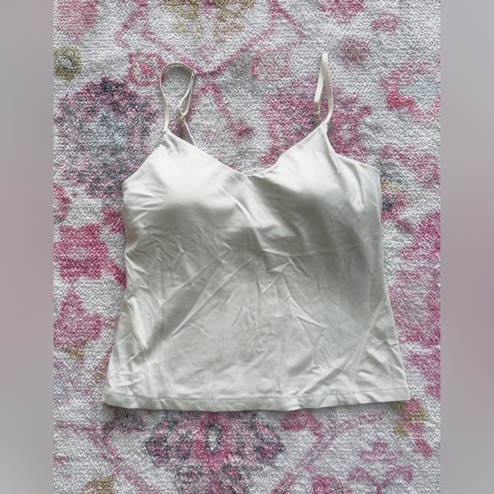 Lululemon lululemon Align™ Waist-Length
Cami Tank Top *A/B Cup Light Ivory